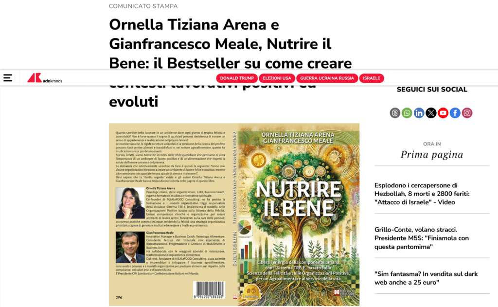 nutrire il bene