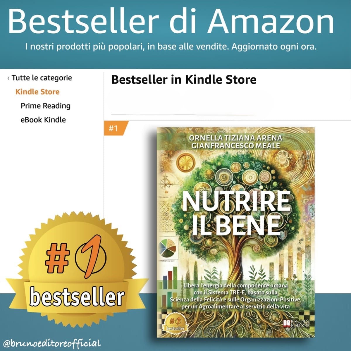 Nutrire il Bene - Bestseller in Amazon